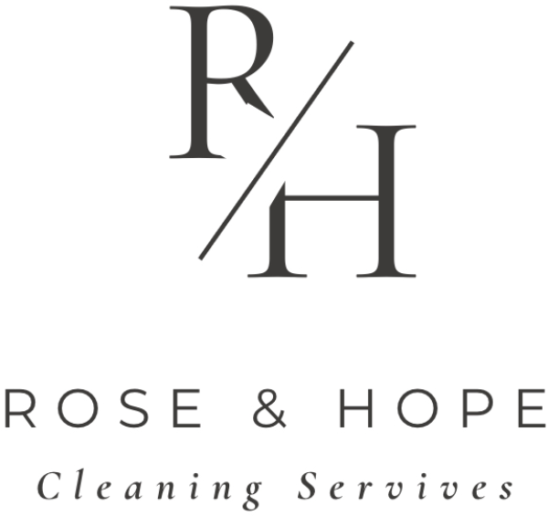 Rose and hope cleaning services logo